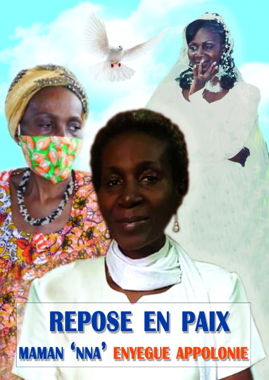 D&eacute;c&egrave;s de Mme Enyegue Appolonie
