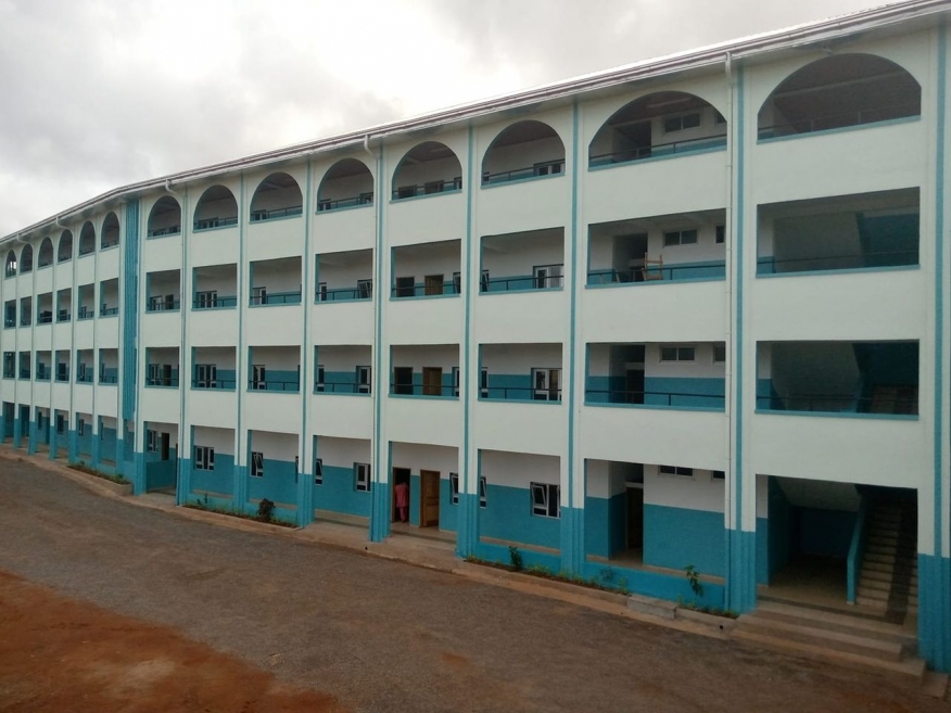 Inauguration du B&acirc;timent Monseigneur Jean MBARGA